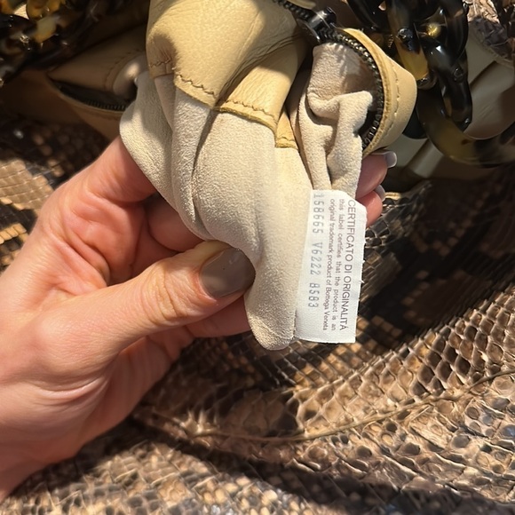 Bottega Veneta Limited Edition Python Cocker hobo intrecciato bag - Picture 14 of 14